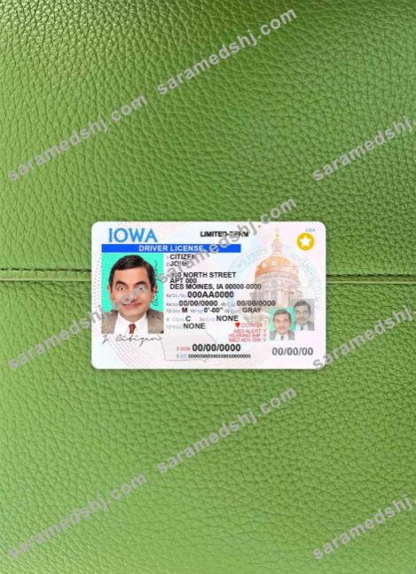 USA Iowa DL photolook FRONT